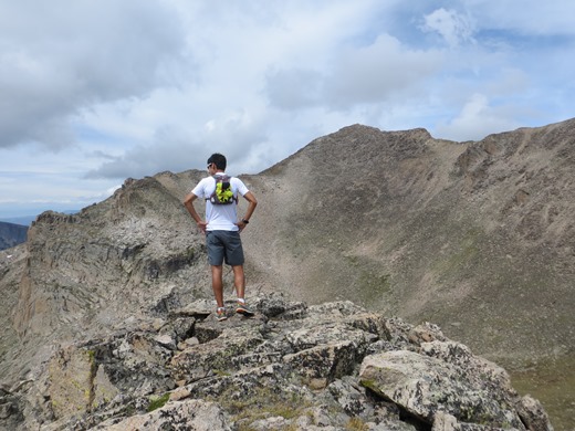 Sage Canaday in the mountains