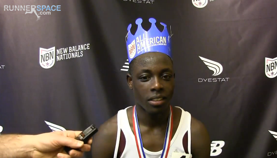 Videos - Edward Cheserek Boys 2 Mile Champion - New Balance Nationals Indoor 2013