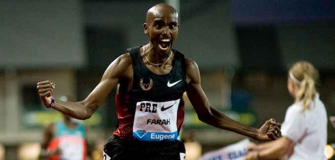 The Monday Morning Run: Farah fights the tape and the tape wins, Rudisha goes 1:44