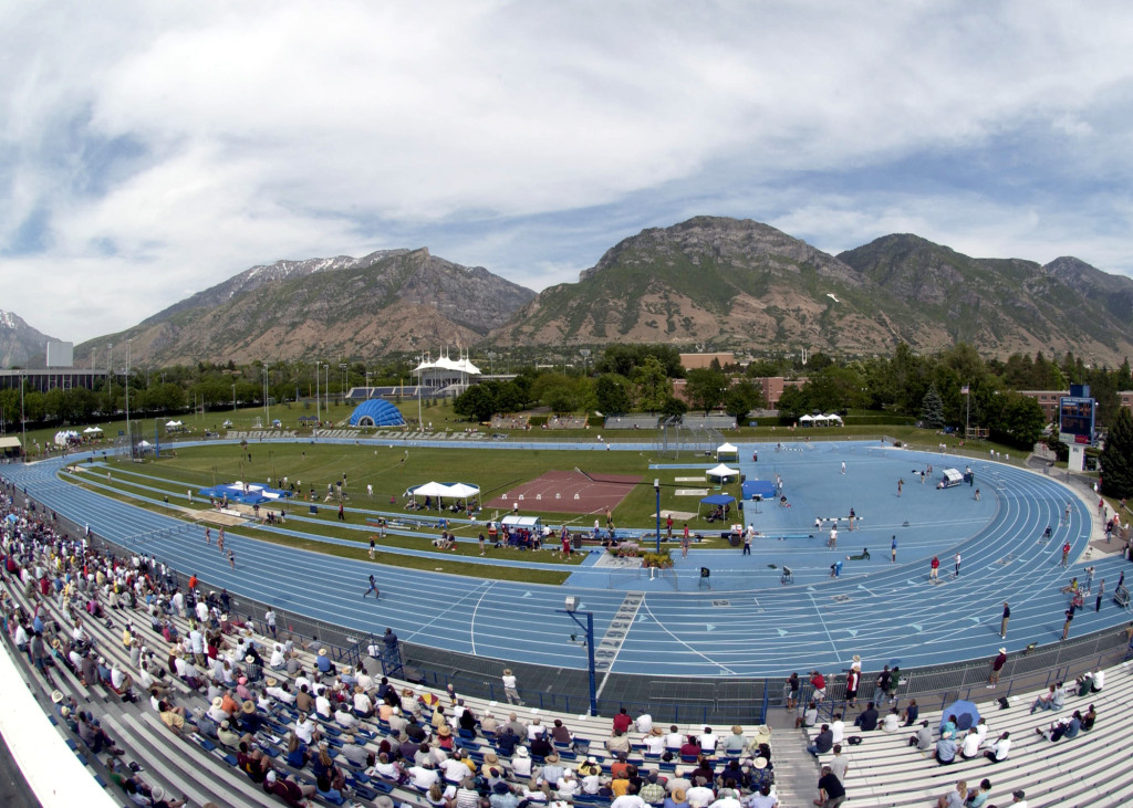 BYU Track Photo by Mark A. Philbrick/BYU Copyright BYU PHOTO 2006 All Rights Reserved photo@byu.edu   (801)422-7322