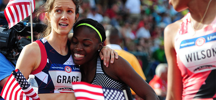 Grace wins 800 to cap journey from near-retirement to Olympics