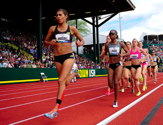 Brenda Martinez at the 2012 Trials