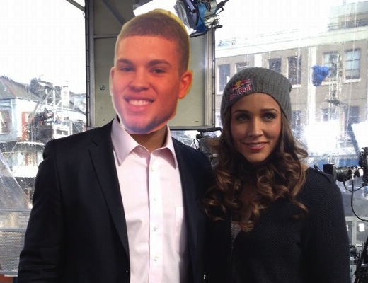 Bubby Lyles and Lolo Jones (mock up)