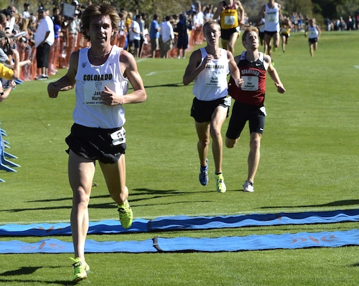 Jake Hurysz at Pac 12 XC 2012