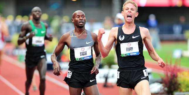 The 4 x 1: Rupp goes for two, full Boston field, sprinters running indoors and Sochi