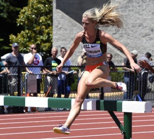 Emma Coburn at Pre (photo: TrackAndFieldPhoto)